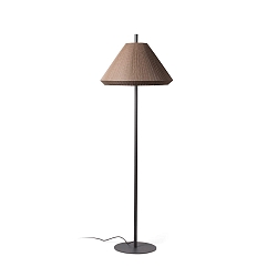 outdoor floor lamp SAIGON OUT E27 IP44, brown, dark grey 