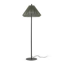 outdoor floor lamp SAIGON OUT E27 IP44, dark grey, olive green 
