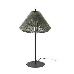 outdoor floor lamp SAIGON OUT E27 IP44, dark grey, olive green 