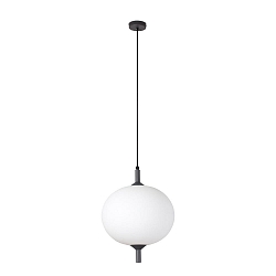 Outdoor Pendelleuchte SAIGON OUT R45 E27, IP44, hellgrau mit Kegelkappe, wei� matt