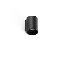 Outdoor LED Wandleuchte KOV 14�, 6W, 3000K, IP65, rund schwarz