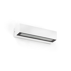 outdoor wall luminaire LAKO LED IP65, white matt 