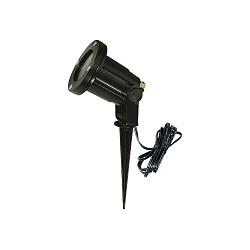 Spie�leuchte TONO 1xGU10, IP44, schwarz matt