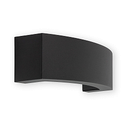 Outdoor Wandleuchte ANCORA E27, IP44, dunkelgrau