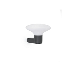 Outdoor Wandleuchte BLUB'S 1xE27, IP44, dunkelgrau