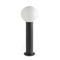outdoor floor lamp MOON E27 IP44, dark grey 