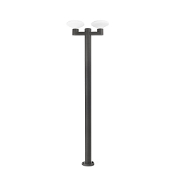 Outdoor Stra�enlampe BLUB'S  2xE27, IP44, 214cm, dunkelgrau