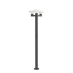 Outdoor Stra�enlampe BLUB'S 3xE27, IP44, 214cm, dunkelgrau