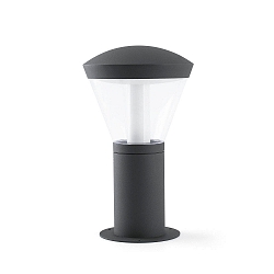 bollard lamp SHELBY LED IP65, dark grey 