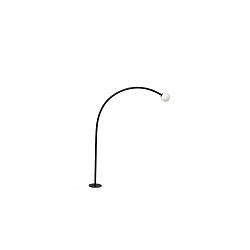 Outdoor LED Stehleuchte CUCA 650, 3W, 2700K, IP65, schwarz