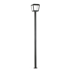 floor lamp PLAZA LED IP54, dark grey 