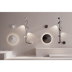 outdoor wall luminaire CLAP 3 flames LED IP65, white 