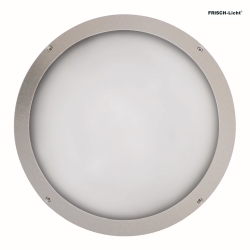 outdoor wall luminaire IP65, silver 