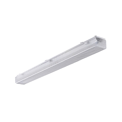 LED Wannenleuchte, IP50, kantig, prismatisch, schaltbar, wei�, 126cm, 35W 3000K 5000lm