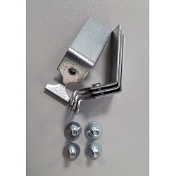 Befestigungssatz f�r LED Einbau-Rasterleuchte ERL1x 1151T.xx84x, f�r ges�gte Decken, grau