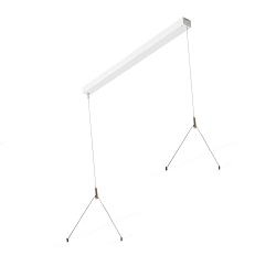Baldachin mit LED Treiber f�r Pendelleuchte 124.5cm (FL-PLN232063MP.8284L), IP20, 230V AC/DC, sek. SELV, DALI, wei�