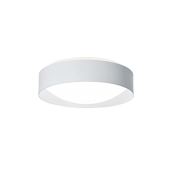 LED Wand-/Deckenleuchte PREMIUM ARCHITEKTUR, � 30,8cm, 9-18W, 4000K, 1200-2100lm, IP40, IK02, Multipower, wei�/schneewei�