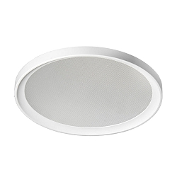 recessed luminaire � 17cm round, DALI controllable, microprismatic IP65, white dimmable 15W 1800lm 3000K 60� 60�