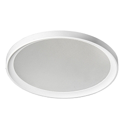 recessed luminaire � 22,5cm round, DALI controllable, microprismatic IP65, white dimmable 24W 2900lm 3000K 60� 60�