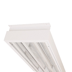 Ceiling mounting for LED Halls area luminaire, for a luminaire width of 245mm, white