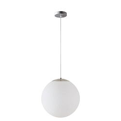 pendant luminaire �60 IP40, stainless steel brushed, white dimmable