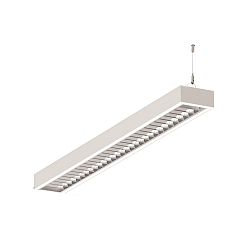 LED Light strip Pendant grid luminaire direct / indirect, 84W, 4000K, 11000lm, IP20, UGR < 19, DALI dimmable, white