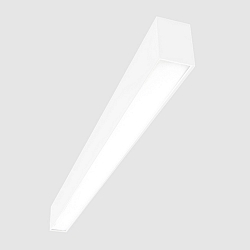 LED-Lichtkanal-Einzelleuchte, IP40 IK04, direkt, 168.7cm, DALI2, UGR<19, MICROPAL�, dimmbar, 49W 3000K, wei�