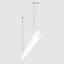 light bar MICROPAL�, UGR<19 / 1407MM / 840 DALI controllable, direct, with suspension kit IP40, white dimmable