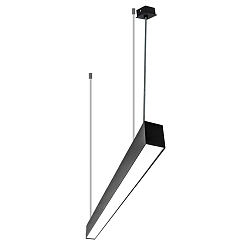 LED-Lichtkanal-Einzelleuchte, IP40 IK04, direkt / indirekt, 168.7cm, DALI2, UGR<19, MICROPAL�, dimmbar, 4000K, wei�