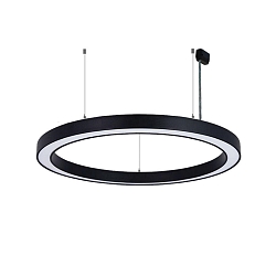 pendant luminaire � 80CM CCT Switch, direct / indirect, UGR < 19, multipower, ring shape IP40, white 