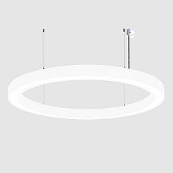 pendant luminaire � 189CM CCT Switch, direct / indirect, UGR < 19, multipower, ring shape IP40, white 