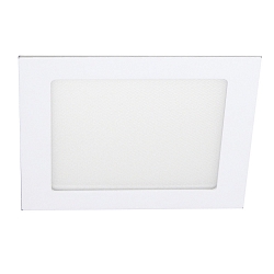 LED Einbau-Downlight, flach, IP54 IK05, eckig, 30cm, 800mA (exkl. BG), 25W 3000/4000/6500K (CCT) 3000lm 120�, UGR<19, wei�
