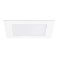 LED Einbau-Downlight, IP44 IK05, flach, quadratisch, 30x30cm, 700mA (exkl. BG), dimmbar, wei� / opal, 25W 3000K 3100lm 110�