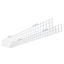 Schutzgitter f�r LED Feuchtraum-Wannenleuchte WNL14 9568PC.xx84, wei�