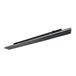 3-phase luminaire 60cm multipower, double asymmetrical IP20, powder coated, black 