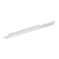 3-phase luminaire 60cm multipower, deep radiating IP20, powder coated, white 