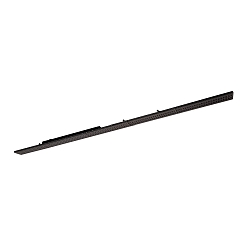 LED 3-Phasen Leuchte, 149,7cm, 60�, tiefstrahlend, 60W, 3000K, 6300/8100lm, CRI< 90, IP20, IK02, Multipower, schwarz