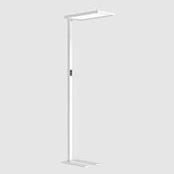 floor lamp MICROPAL�, UGR<16 with sensor, direct / indirect, programmable, with touch dimmer IP20, white dimmable