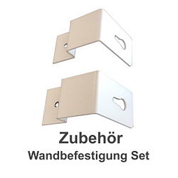 Zubeh�r f�r LED-Lichtkanal-Einzelleuchte, MICROPAL� - Wandhalter Set