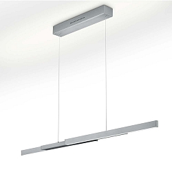 Pendant luminaire LARA-L134, nickel matt