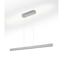 Pendant luminaire RUNA-132, nickel matt