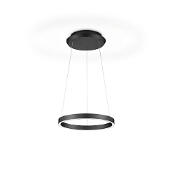 LED Pendelleuchte SVEA-L40, Up/Down, � 40cm, 33W 2700K, CRi >90, mit Gestensteuerung, h�henverstellbar, schwarz
