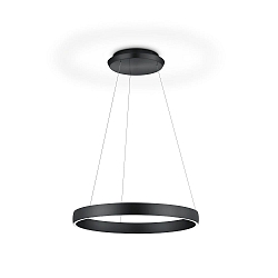 LED Pendelleuchte SARA-40, � 40cm, 48W 2200-3000K, CRi >90, mit Gestensteuerung, h�henverstellbar, dimmbar, Mattnickel