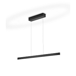 Pendelleuchte LINDA-92, 92cm, 43W 2200-3000K, CRi >90, mit Gestensteuerung, h�henverstellbar, dimmbar, schwarz