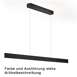 LED Pendelleuchte FARA-152, 72W 2200-3000K 8580lm, CRi >90, mit Wechsel-Linse + Gestensteuerung, verstellbar, Effekt bronze
