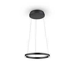 LED Pendelleuchte LISA-40, 46W 2200-3000K 5000lm, CRi >90, mit Gestensteuerung, h�henverstellbar, dimmbar, schwarz