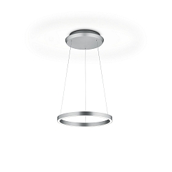 pendant luminaire LINDA-192 up / down, adjustable, controllable with gestures IP20, nickel matt dimmable