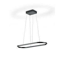 pendant luminaire ELIN IP20, black dimmable