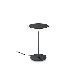 LED Tischleuchte TILDA-T, 17W, 2200-3500K, 1904lm, IP20, dimmbar, schwarz metallic