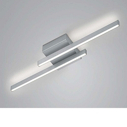 ceiling luminaire NURI-2, nickel matt